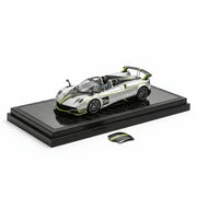 Pagani Huayra Roadster BC Shanghai Toy Fair Special Package 2025, 1:64 Scale (Silver Green) — image 1