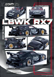 Mazda RX7 (FD3S) LB-Super Silhouette, 1:64 Scale (Black) — image 4