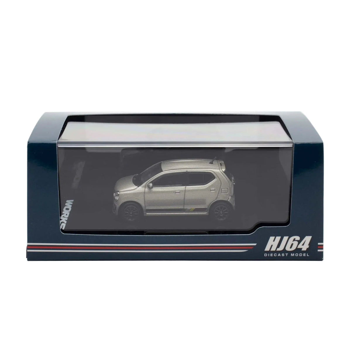 Suzuki Alto Works (HA36S), 1:64 Scale (Silver) — image 4