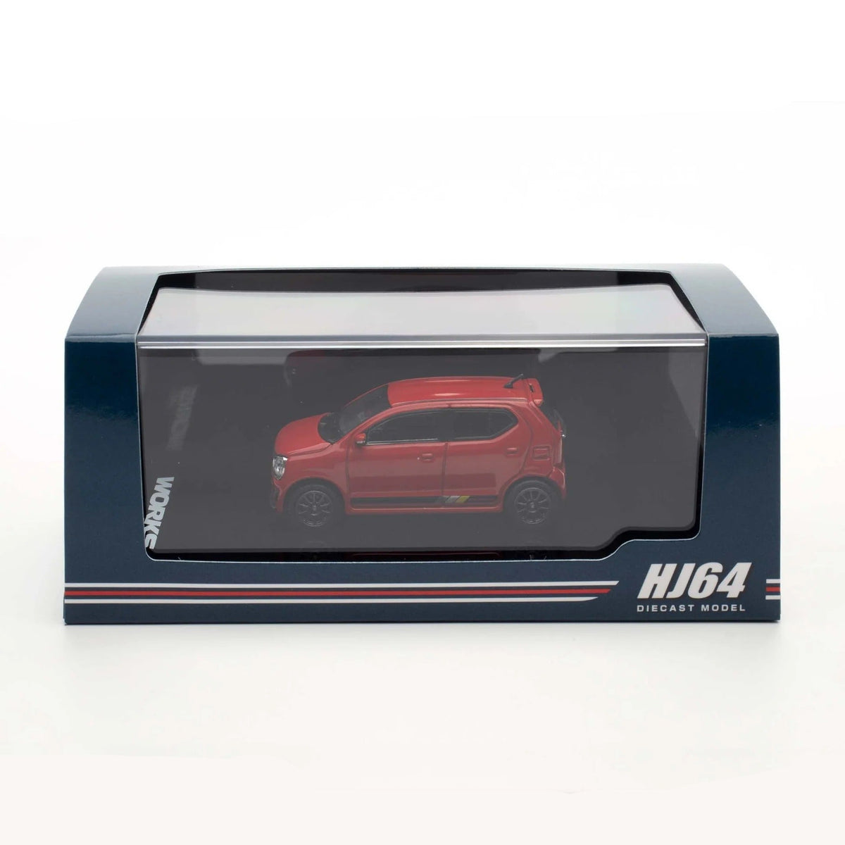 Suzuki Alto Works (HA36S), 1:64 Scale (Red) — image 4