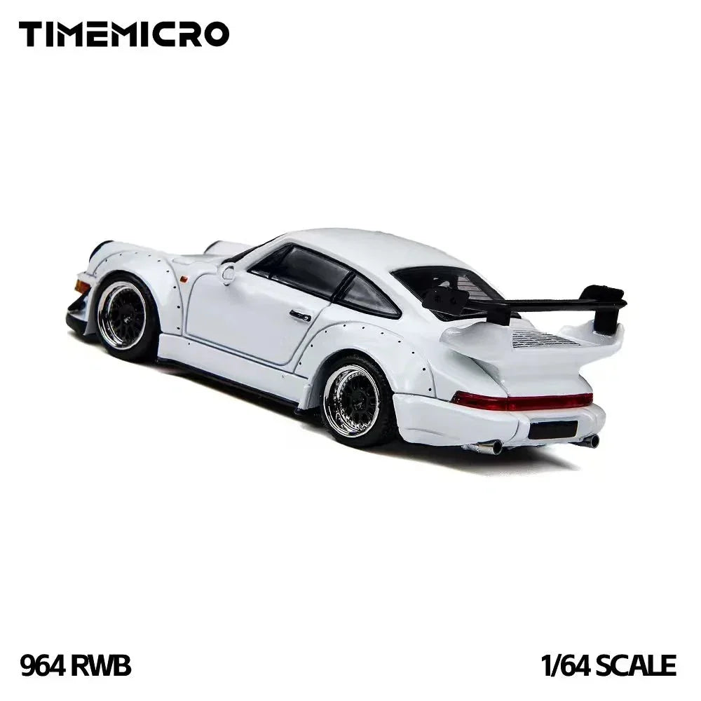 *PRE-ORDER* Porsche diecast RWB 964, 1:64 Scale (White) — image 4