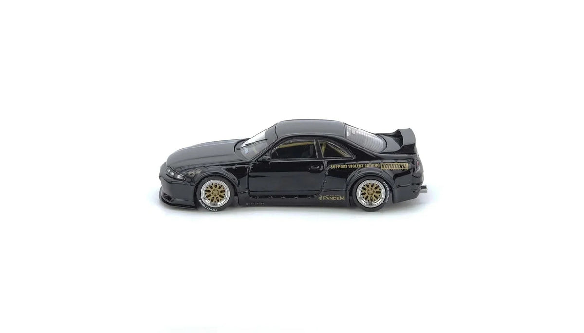 Pandem GT-R BCNR33,1:64 Scale (Black) — image 2