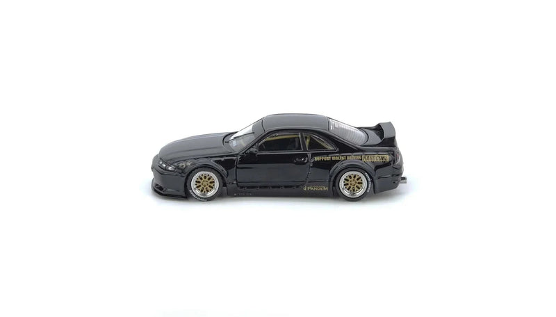 Pandem GT-R BCNR33,1:64 Scale (Black) — image 2