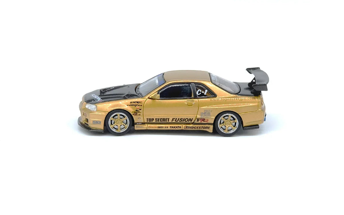 Top Secret R34 GT-R, 1:64 Scale (Gold) — image 2