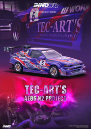 Toyota Sprinter Trueno AE86 N2 Project By Tec-Art'S, 1:64 Scale — image 4