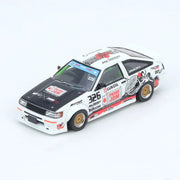 Toyota Corolla AE86 Levin Trackers Racing, 1:64 Scale — image 1