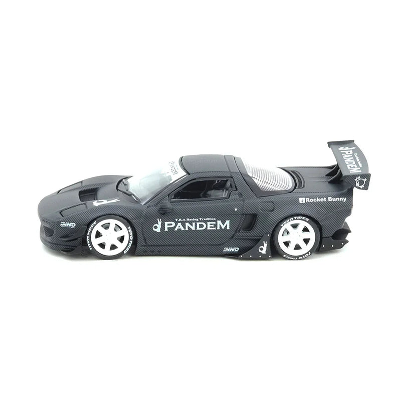 NSX NA1 Rocket Bunny Full Carbon (Black Chrome Chase Car) Indonesia Diecast Expo 2025 Event Edition, 1:64 Scale (Matte Black) — image 2