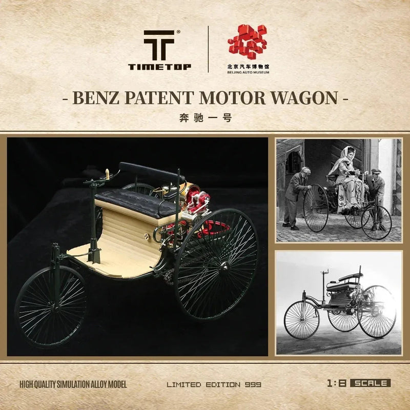 *PRE-ORDER* Time Micro Mercedes-Benz No. 1, 1:8 Scale — image 2