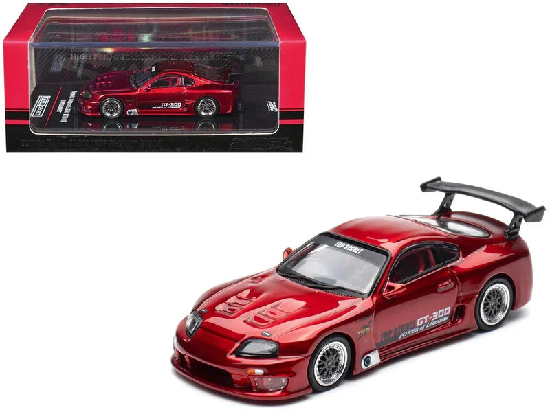 Toyota Supra A80 Top Secret, 1:64 Scale (Red) — image 1