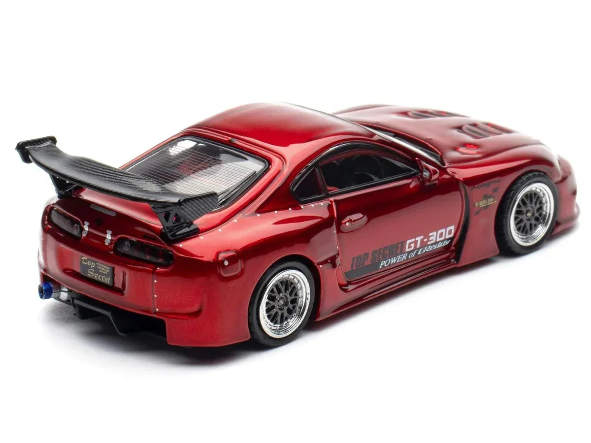 Toyota Supra A80 Top Secret, 1:64 Scale (Red) — image 3