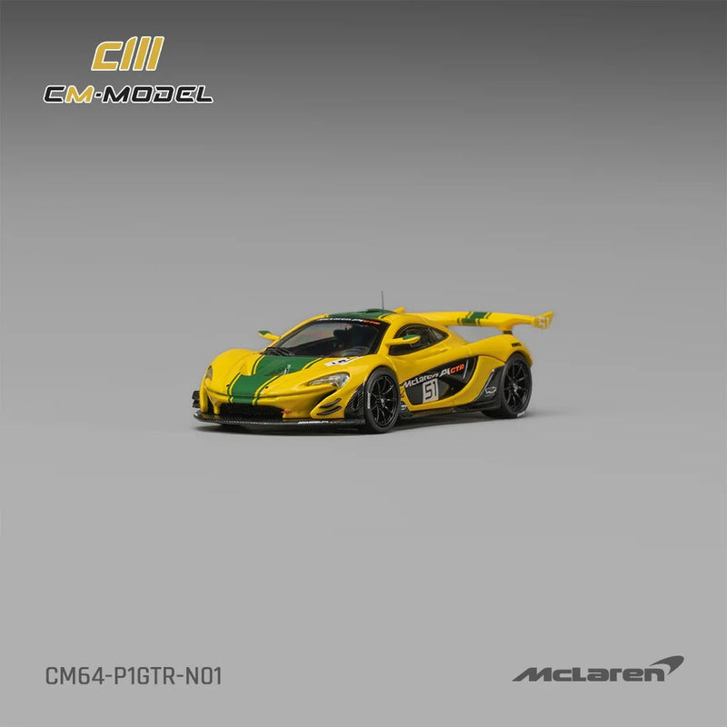 *PRE-ORDER* McLaren P1 GTR – Harrods Livery #51, 1:64 Scale (Yellow) — image 2