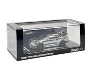 Nissan Skyline GT-R (R34) Nismo R-Tune Silver Chrome Hobby Expo China 2023 Event Edition,1:64 Scale (Silver) — image 2