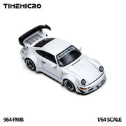 *PRE-ORDER* Porsche diecast RWB 964, 1:64 Scale (White) — image 5