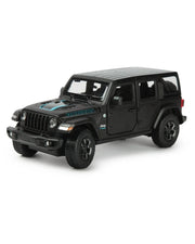 Jeep Wrangler Rubicon 4xe, 1:24 Scale (Black) — image 1