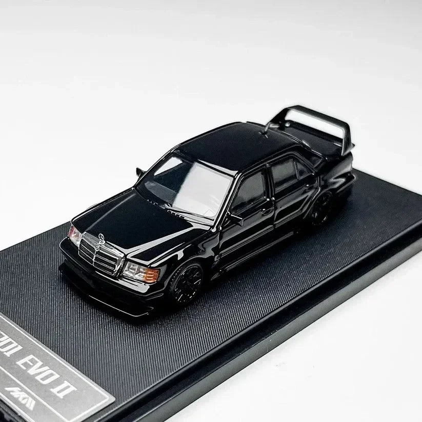 Mercedes Benz 190E W201 EVO II (Limited to 999pcs), 1:64 Scale (Black) — image 3