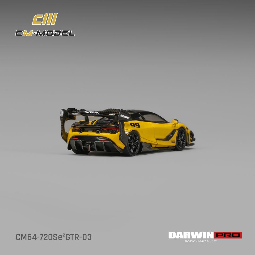 *PRE-ORDER* DarwinPRO 720SE² GTR – Pearlie Yellow #99, 1:64 Scale — image 5