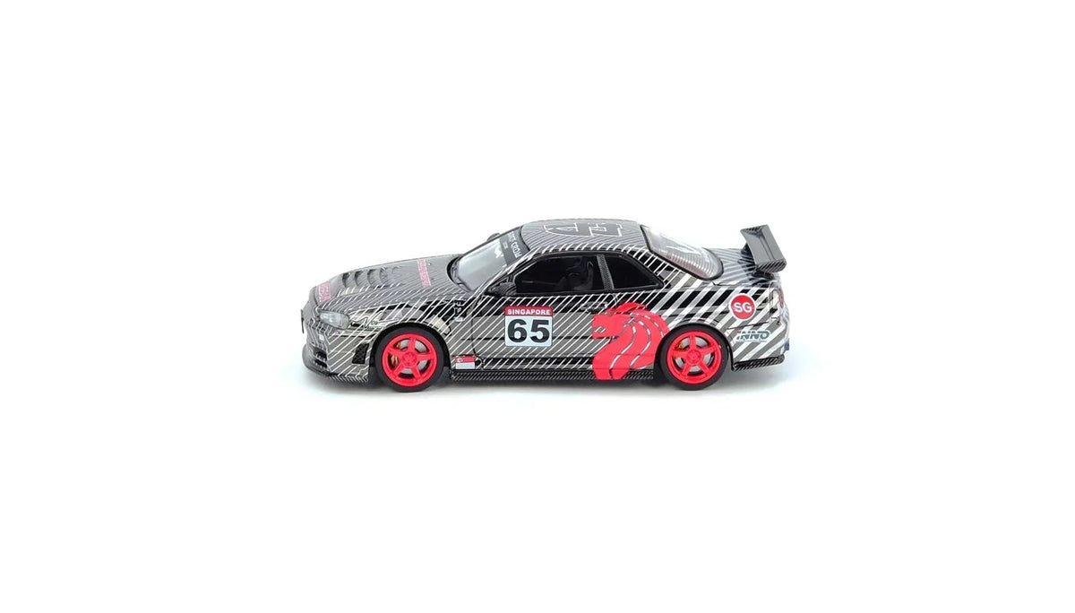 Skyline GT-R R34 Black Crow, 1:64 Scale (Black) — image 2