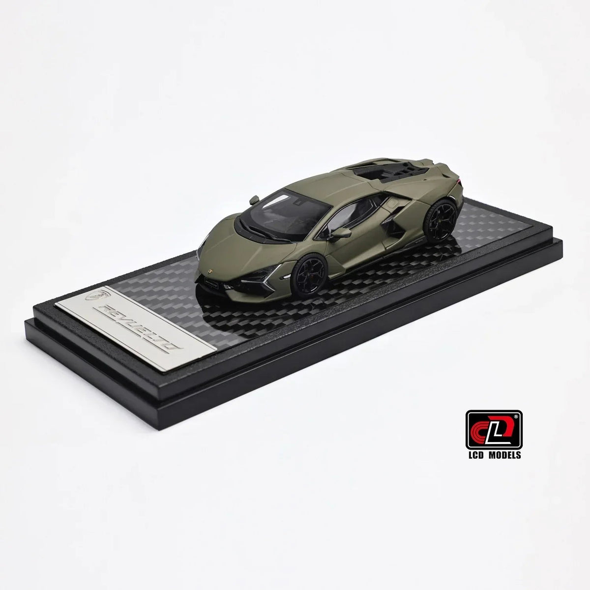 Lamborghini Revuelto, 1:64 Scale (Matte Green) — image 1