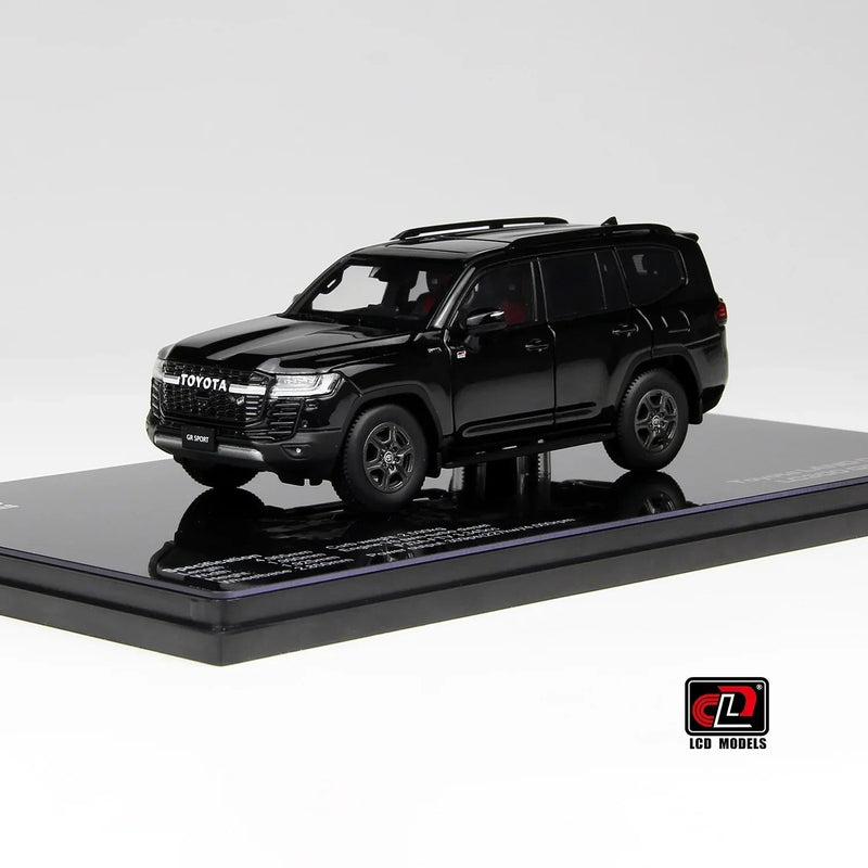 Toyota LC300-GR Sport, 1:43 Scale (Black) — image 1