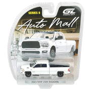 *PRE-ORDER* Ram 2500 Bighorn White, The Auto Mall Series 8 2023 , 1:64 Scale — image 1