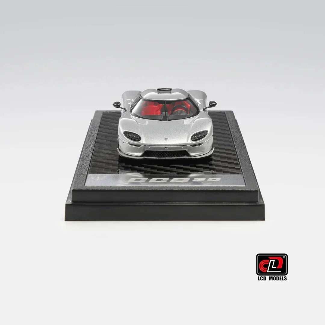 Koenigsegg CC850, 1:64 Scale (Silver) — image 3