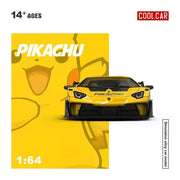 *PRE-ORDER* Lamborghini GTEVO Pikachu, 1:64 Scale (Yellow) — image 4