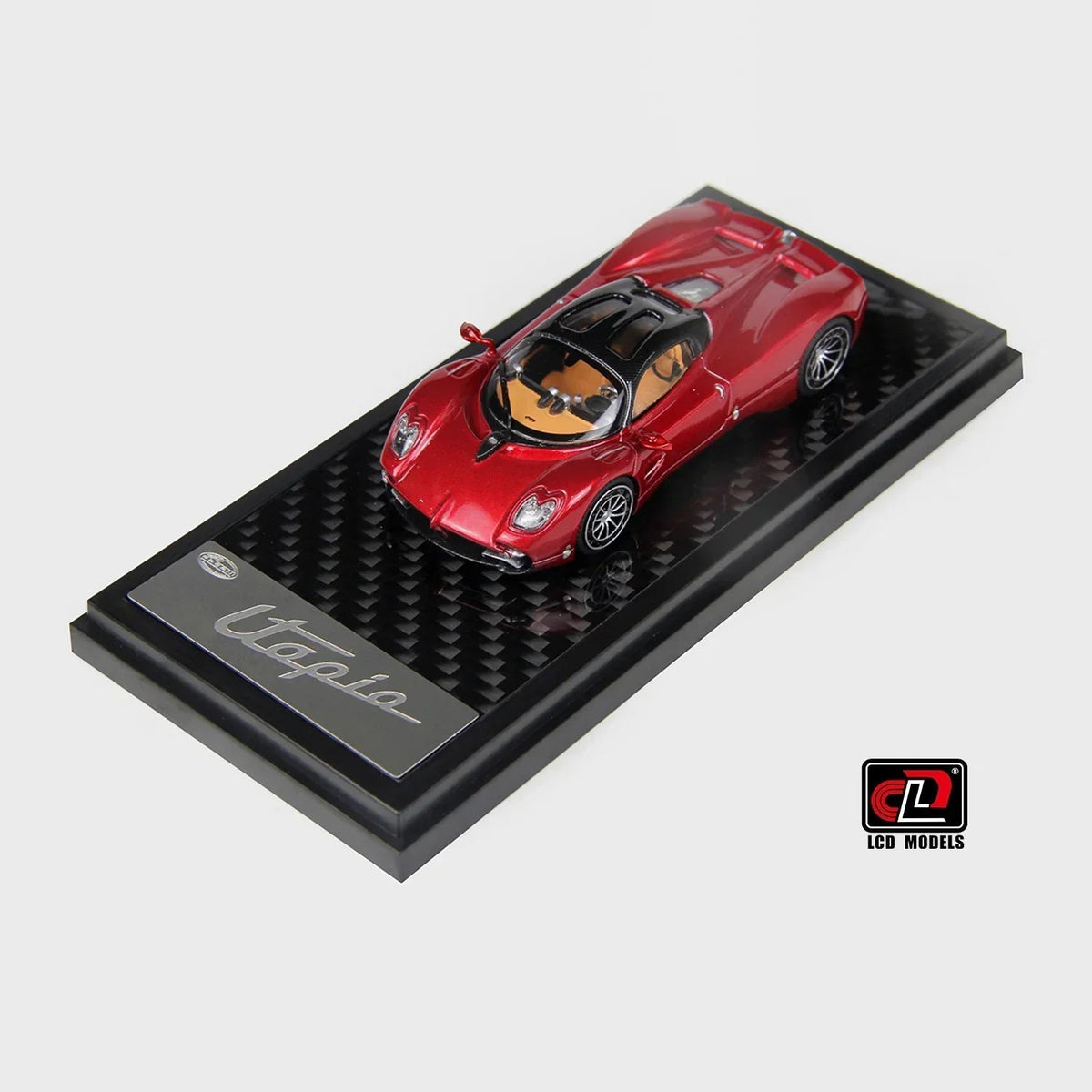 Pagani Utopia Coupe, 1:64 Scale (Red) — image 1
