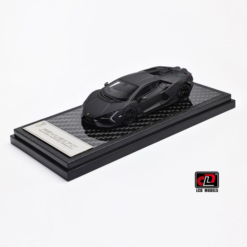 Lamborghini Revuelto, 1:64 Scale (Matte Black) — image 1