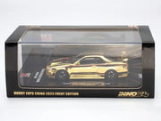 Nissan Skyline GT-R (R34) Nismo R-Tune Gold Chrome Hobby Expo China 2023 Event Edition,1:64 Scale (Gold) — image 5