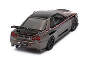 Nissan Skyline GT-R (R34) Nismo R-Tune Black Chrome Hobby Expo China 2023 Event Edition,1:64 Scale — image 4