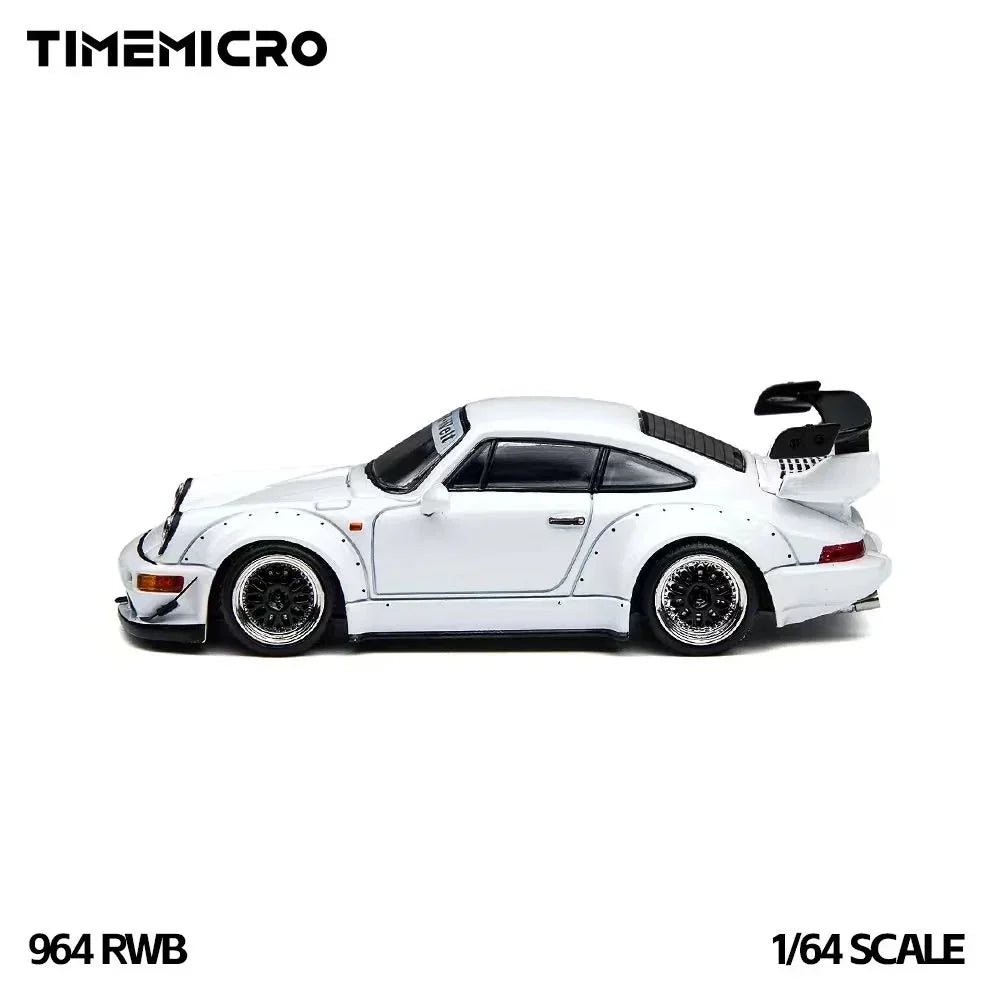 *PRE-ORDER* Porsche diecast RWB 964, 1:64 Scale (White) — image 2