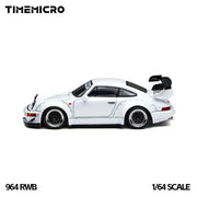 *PRE-ORDER* Porsche diecast RWB 964, 1:64 Scale (White) — image 2