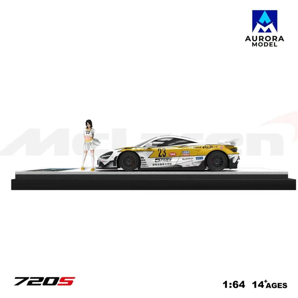 *PRE-ORDER* McLaren 720S Lightning Finesh Series with Figure, 1:64 Scale — image 2