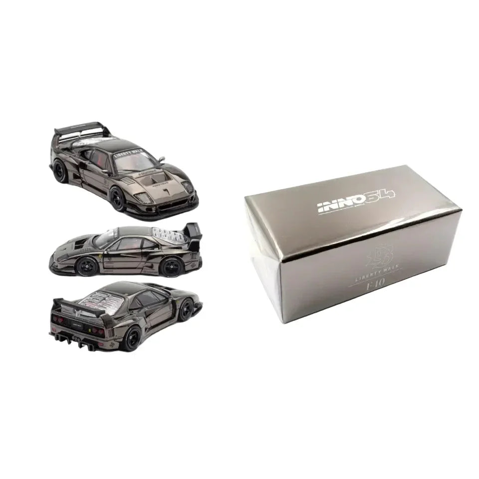 LBWK F40, 1:64 Scale (Chrome Black) — image 3