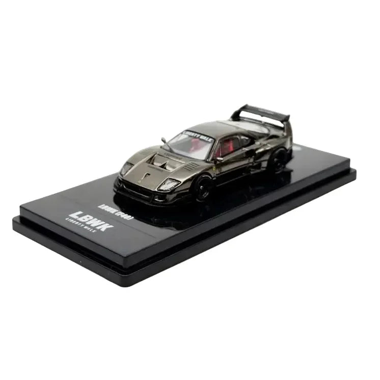 LBWK F40, 1:64 Scale (Chrome Black) — image 1
