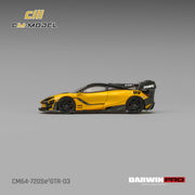*PRE-ORDER* DarwinPRO 720SE² GTR – Pearlie Yellow #99, 1:64 Scale — image 3