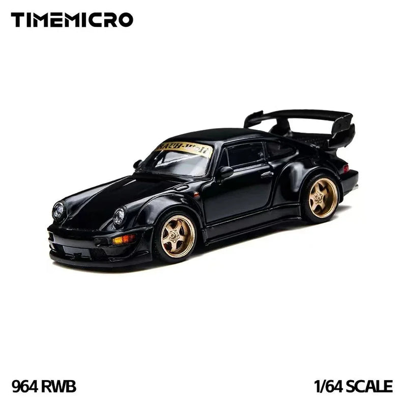 Porsche diecast RWB 964, 1:64 Scale (Black) — image 1