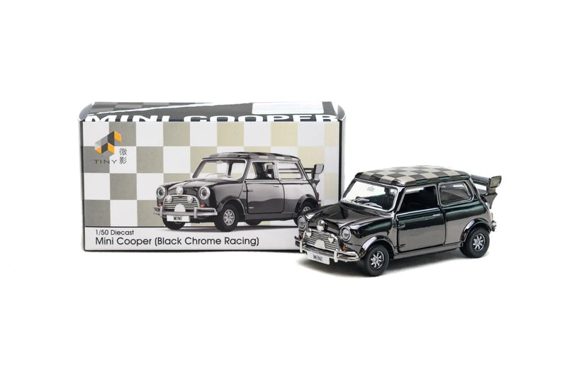Mini Cooper, 1:50 Scale (Chrome Black) — image 1