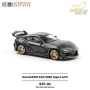 Toyota GR Supra A90 DarwinPRO 66G Widebody (Black), 1:64 Scale — image 1