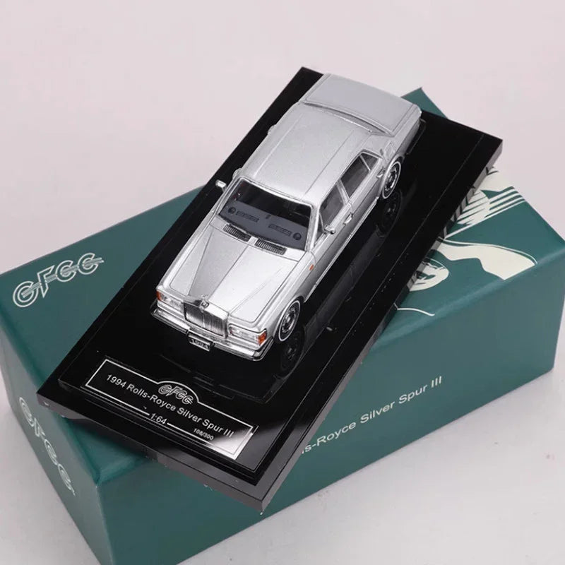 Rolls Royce Silver Spur III Limited to 300 1994, 1:64 Scale (Silver) — image 1