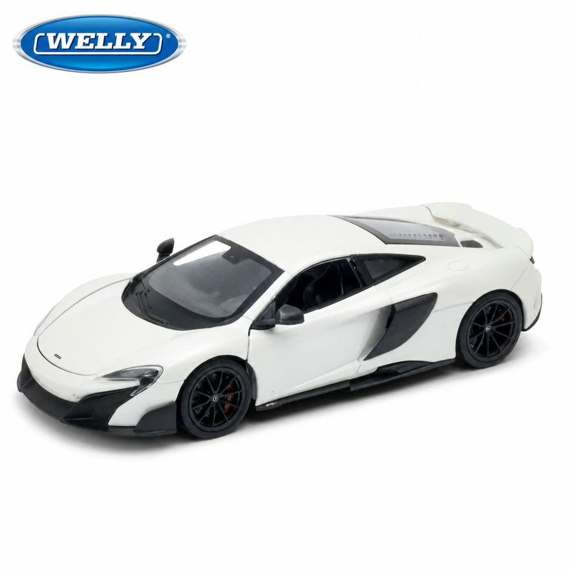 McLaren 675LT Coupe, 1:24 Scale (White)