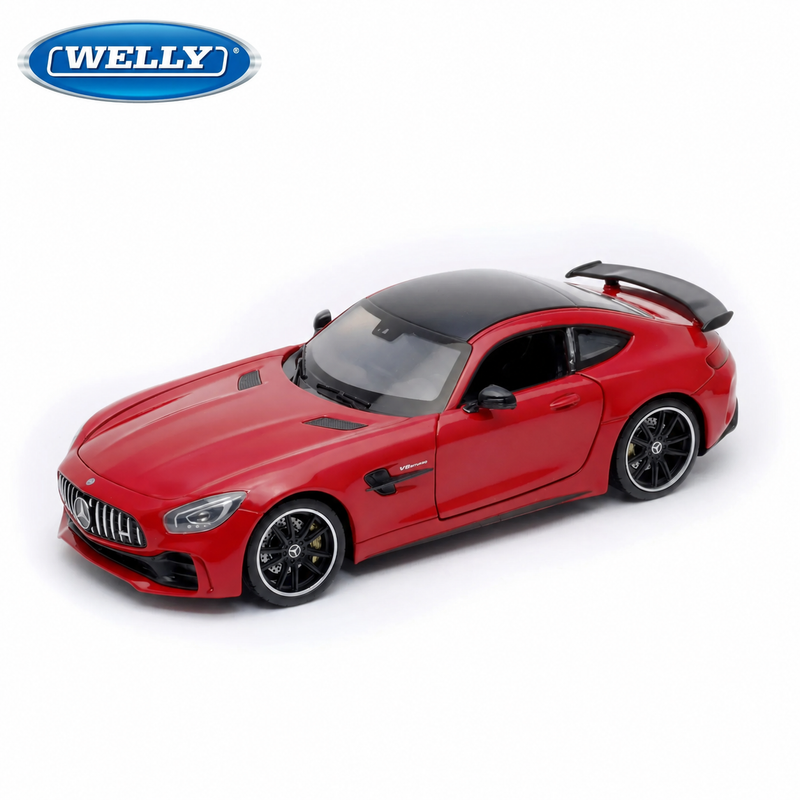 Mercedes AMG GT R, 1:24 Scale (Red)